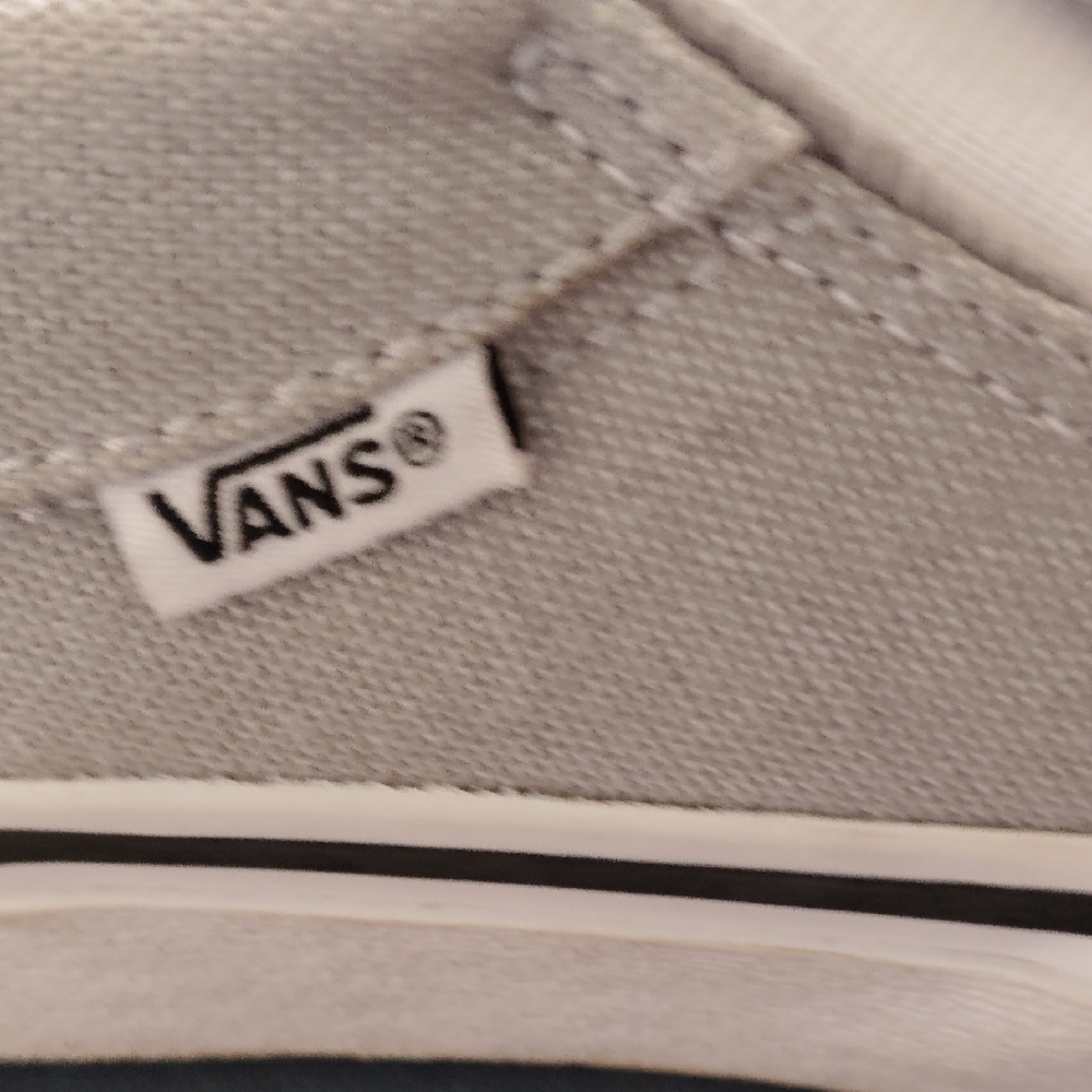 Vans Men's Ortholite Classic Gray Slip-On Sneakers - Picture 2 of 9
